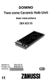 Zanussi Domino ZBX 623 SS User Instructions