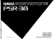 Yamaha PortaTone PSR-38 Owner's Manual