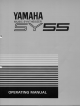 Yamaha SY55 Operating Manual