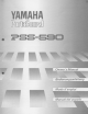 Yamaha PortaSound PSS-590 Owner's Manual