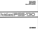 Yamaha PortaSound PSS-130 Owner's Manual