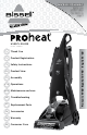 Bissell ProHeat 25A3 Series User Manual