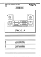 Philips FW2019 Manual