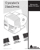 Avery Dennison Monarch 9825 Operator's Handbook Manual