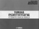 Yamaha PortaTone PSR-50 Owner's Manual