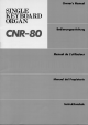 Yamaha CNR-80 Owner's Manual