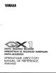 Yamaha QX1 Operations Directory