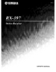Yamaha RX-397 Owner's Manual