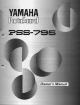 Yamaha PortaSound PSS-795 Owner's Manual