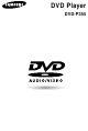 Samsung DVD-P355 User Manual