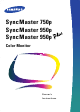 Samsung SyncMaster 950p Owner's Instructions Manual