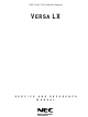 NEC VERSA LX Service And Reference Manual
