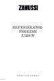 Zanussi Z 52/6 W Instruction Booklet