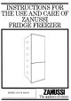 Zanussi DI 220/95 Instructions For Use Manual