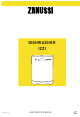 Zanussi IZZI Instruction Book