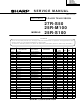 Sharp 27R-S50 Service Manual