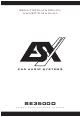 ESX SE3500D Owner's Manual