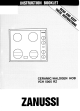 Zanussi VCH 5005 RZ Instruction Booklet
