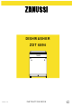 Zanussi ZDT 6894 Instruction Book