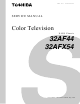 Toshiba 32AF44 Service Manual