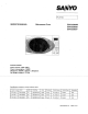 SANYO EM-S2585W Service Manual