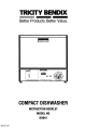 TRICITY BENDIX DH041 Instruction Booklet