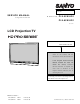 SANYO PLV-55WHD1 Service Manual