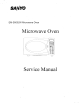 SANYO EM-S5002W Service Manual