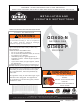 Napoleon GI3600-N Installation And Operating Instructions Manual