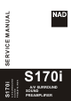 NAD S170i Service Manual