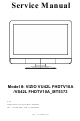 Vizio U42L FHDTV10A Service Manual