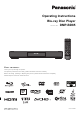 Panasonic DMP-BD85 Operating Instructions Manual