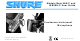 Shure Beta 98H/C Benutzerhandbuch