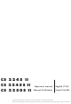Jonsered CS 2245S II Operator's Manual