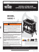Napoleon 1600C-1 Installation And Operating Instructions Manual