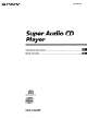 Sony SCD-C222ES Operating Instructions Manual