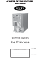 Coffee Queen Ice Princess User Manual