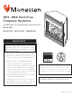 Monessen Hearth DFX24C Installation & Operating Instructions Manual