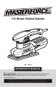 MasterForce 241-0794 Operator's Manual