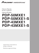 Pioneer PDP-50MXE1 User Manual