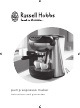 Russell Hobbs Espresso Maker Instructions And Guarantee
