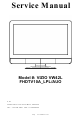 Vizio VW42L Service Manual