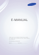Samsung TV E-Manual