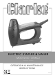 Clarke CESNG1 Operation & Maintenance Instructions Manual