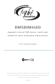 Light Emotion DMXDIM4LED User Instruction Manual