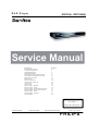 Philips DVP3140 Service Manual