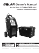 Solar HT1224 Owner's Manual