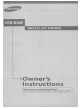 Samsung DTB-H260F Owner's Instructions Manual