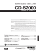 Yamaha CD-S2000 Service Manual