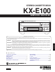 Yamaha KX-E100 Service Manual